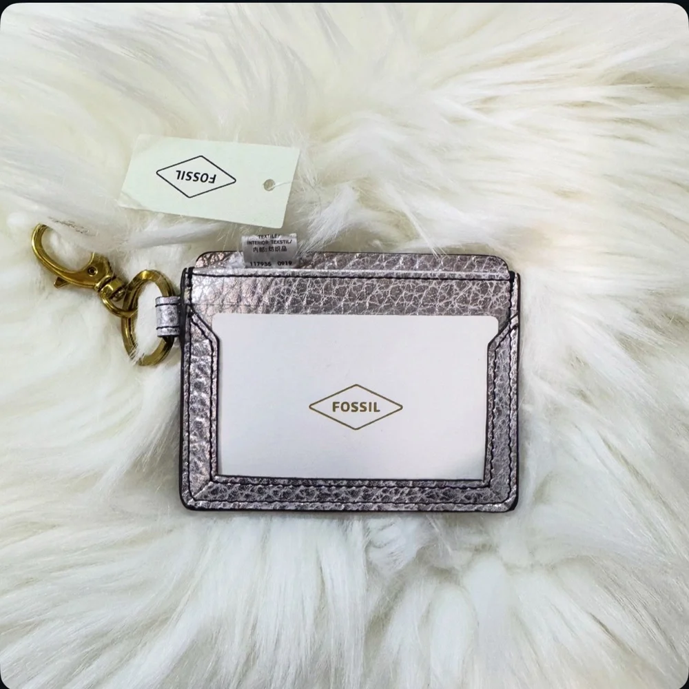 NWT Fossil Lee Card Case